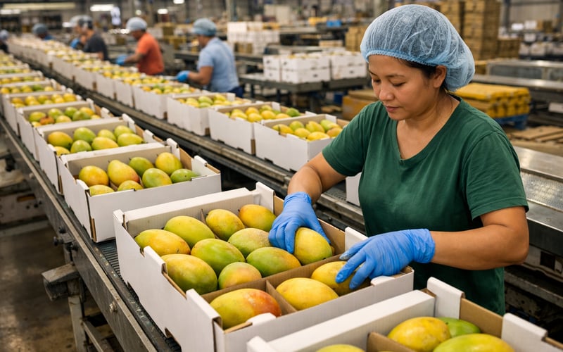 Dried Mango Prices Hold Firm as VN–TH Supply Enters Late-Season Lull