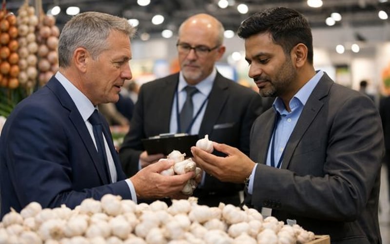 لمحة عن سوق الثوم: الثوم الطازج المصري يبقى تنافسياً، والثوم البودرة الهندي ينخفض قليلاً