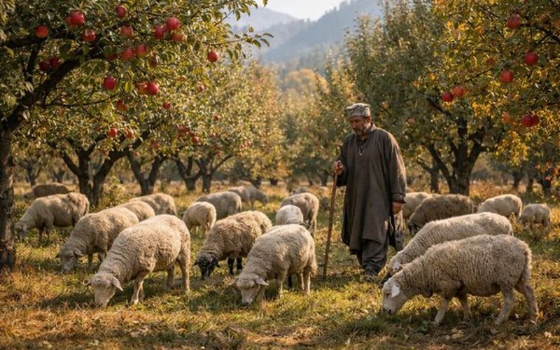 Apfelmarkt in Jammu & Kashmir: Zwischenhändler, Infrastrukturdefizite und stabile verarbeitete Preise
