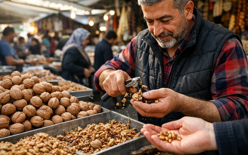 Walnut Market Tightens as US In‑Shell Exports Surge to Turkey and MENA