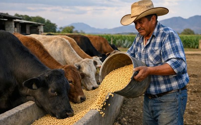 Marché du soja au Mexique : demande croissante, forte dépendance aux importations