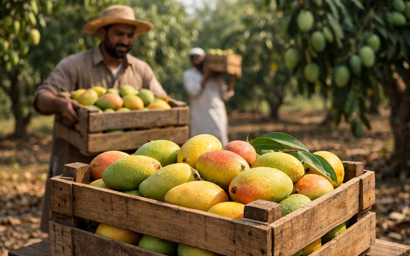 Pakistan’s Mango Exports Squeezed as Markets Shrink and Risks Concentrate