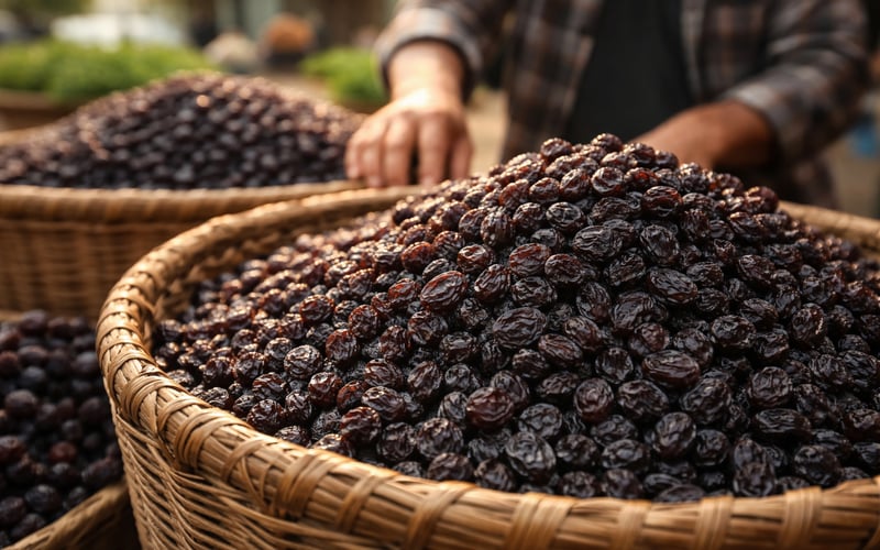 Turkish Raisin Prices Steady as Wet Start to October Slows Drying Pace