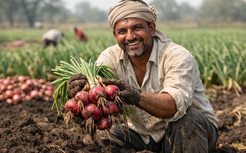 Indiens Zwiebel-Liefer-Schock: Kurzfristige Stabilisierung, mittelfristige Gelegenheit
