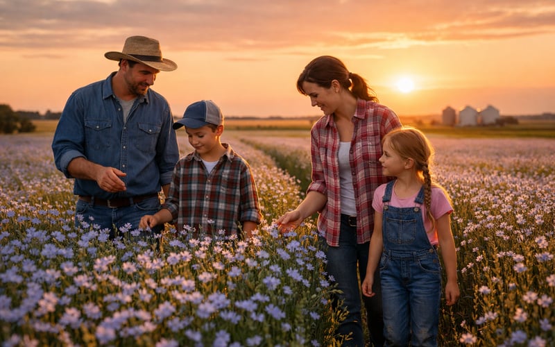 Flaxseed Prices Hold Steady as Kazakhstan Export Strength Meets Quiet Demand