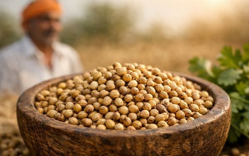 Koriandermarkt stabil, da indische Hitzewelle auf starke inländische Nachfrage trifft