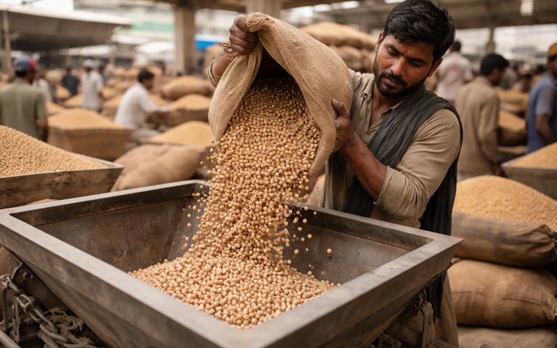 Chickpeas (Chana) Market: Tight Stocks, Soft Spot Prices, Firm Medium‑Term Floor