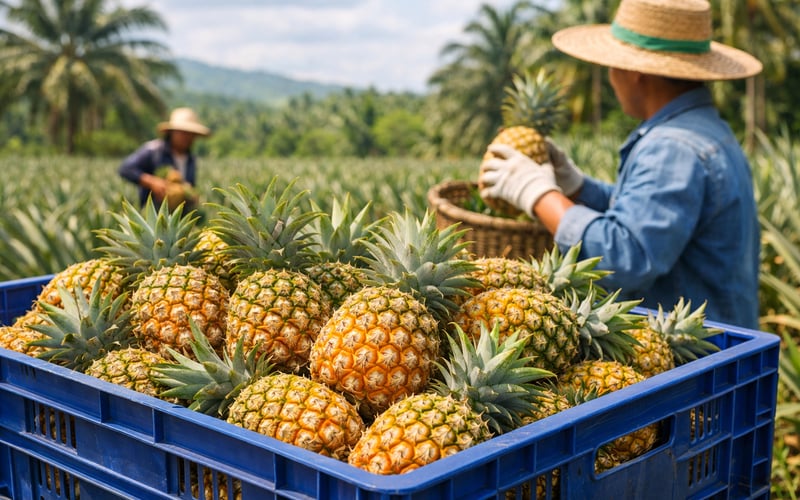 Dried Pineapple Steady to Firm as Thai Supply Improves and EU Demand Holds