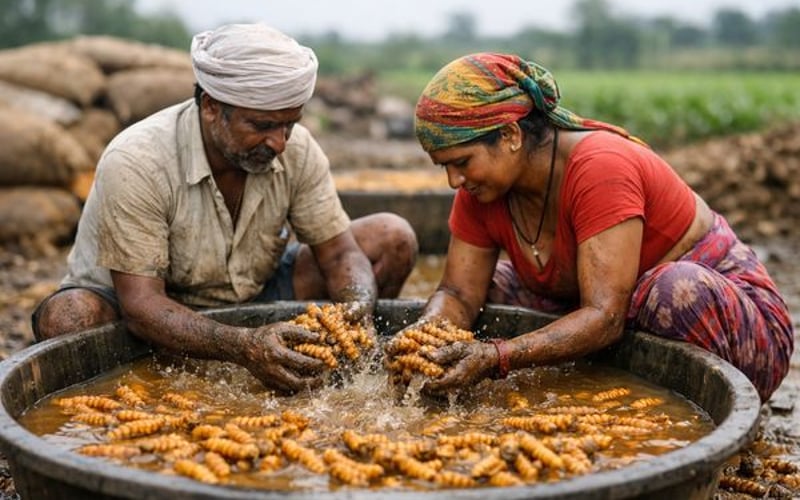 Los Precios de Cúrcuma Indianos se Mantienen Estables Mientras el Mercado Observa el Monzón y la Demanda de Exportación