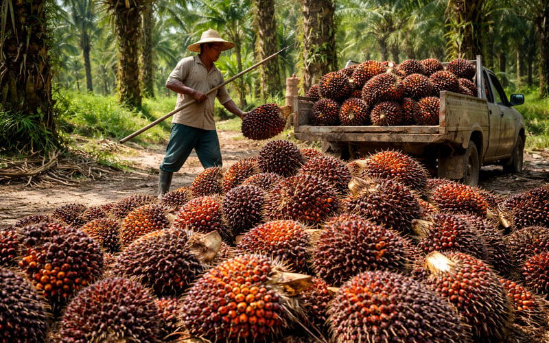 Palm Oil Futures Ease From Highs as Stocks Swell and El Niño Looms