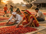 Indian Red Chilli: Export Prices Under Pressure as Buyers Push Back