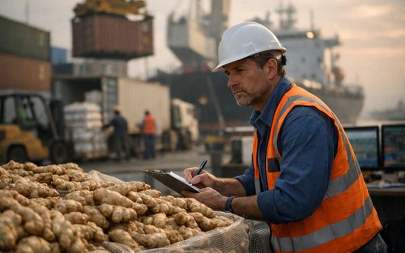 Indian Dried Ginger FOB New Delhi Eases Slightly Amid Steady Demand