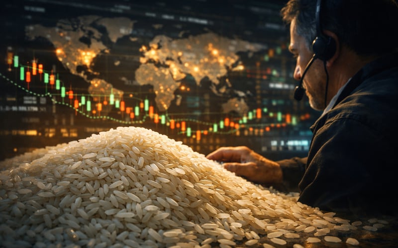 Rice Market Softens as CBOT Futures Ease and Asian FOB Values Stabilise