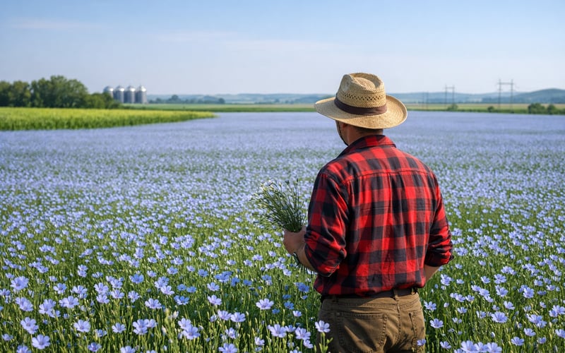 Flaxseed Flat but Diverging: Canada, India and Kazakhstan Hold Narrow Range