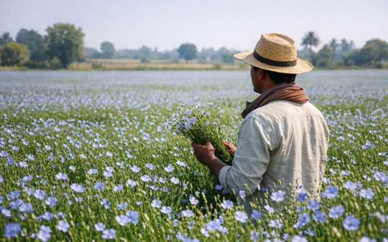 Indian Flaxseed FOB Firms as Heat Builds and Global Linseed Stays Steady
