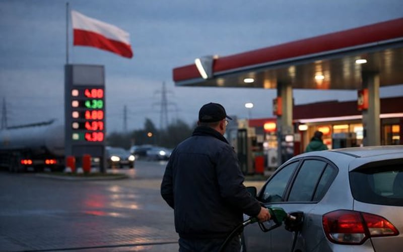 El tope de precios de combustible en Polonia se mantiene firme ante el impacto del petróleo por la guerra de Irán