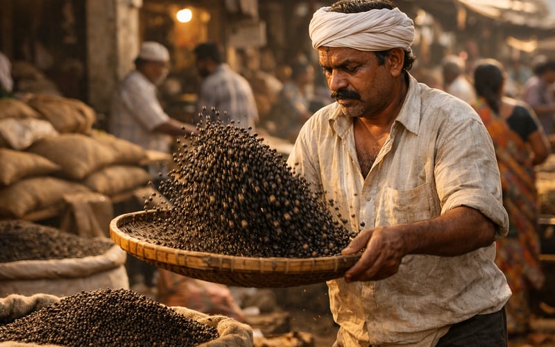 Pepper Market: Indian Supply Shock Meets Import Cap