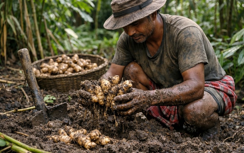 Indian Dry Ginger Market Softens on Weak Processor Demand