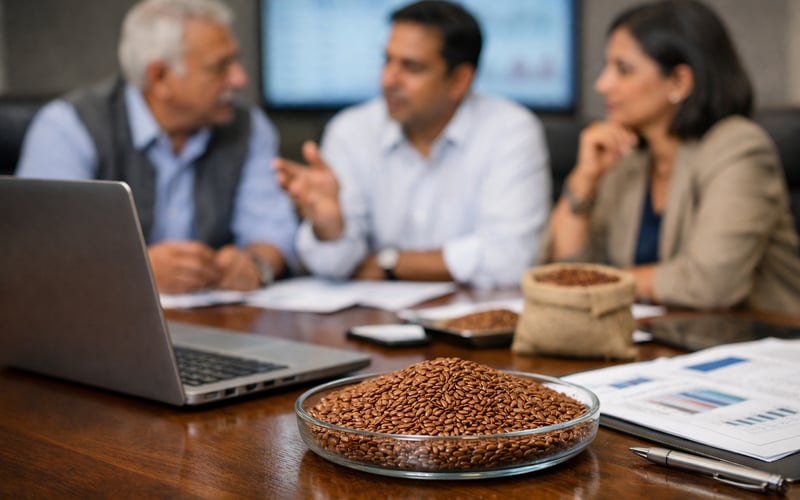 Indian Flaxseed Prices Firm as Heatwave Meets Cautious Demand