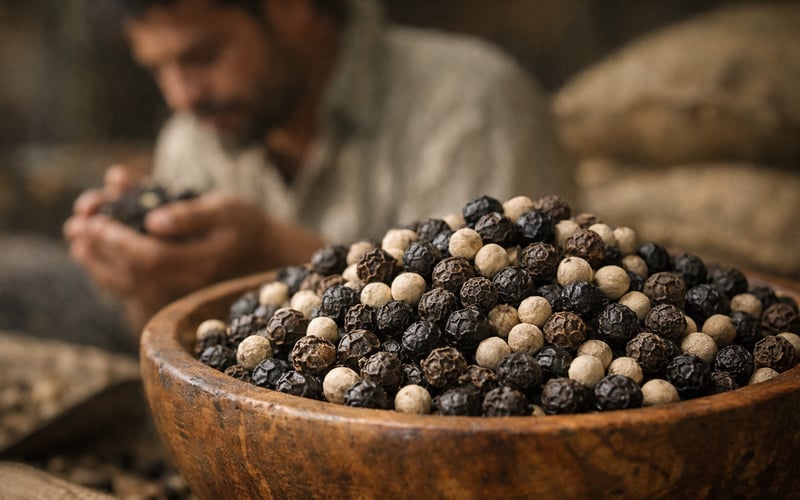 Black Pepper Market Softens as Buyers Hold Back on Large Volumes