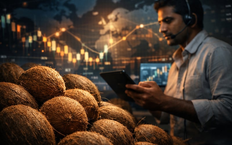 India’s Coconut Exports Surge on Activated Carbon Demand and New Markets