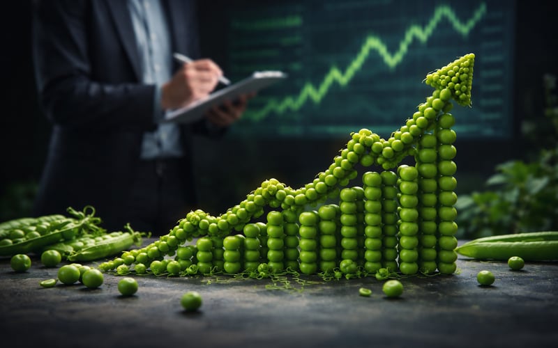 Peas Market Steady as Indian Pulse Weather Risks Build in the Background