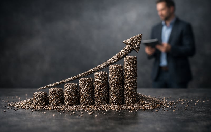 Chia Seeds Hold Firm as Paraguay Edges Higher, Uganda Stable