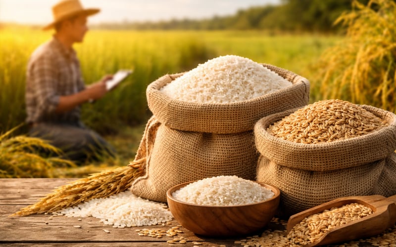 Rice Futures Ease While Asian FOB Values Firm: Tightness vs. Better Weather