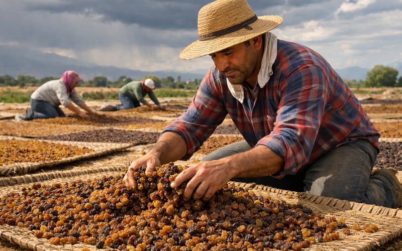 Raisin Market Steady but Weather Risks Build in Key Origins