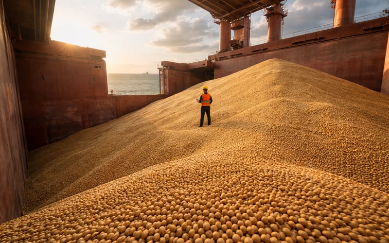 Black Sea soybeans ease as Ukraine harvest advances and US export demand stays firm