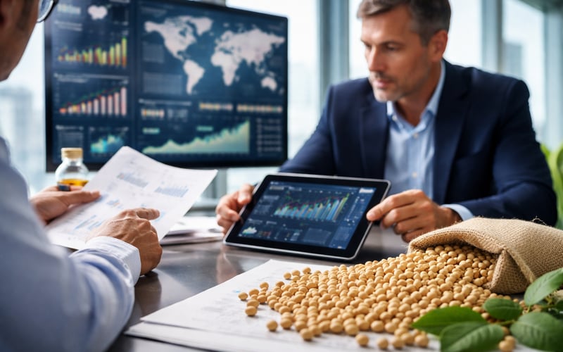 Soybeans Ease After WASDE as Harvest Advances and Brazil Watches the Skies