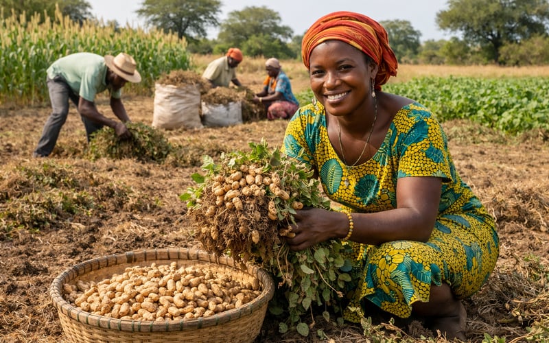 Indian MSP Support Steadies Groundnut While Export Peanut Prices Stay Flat