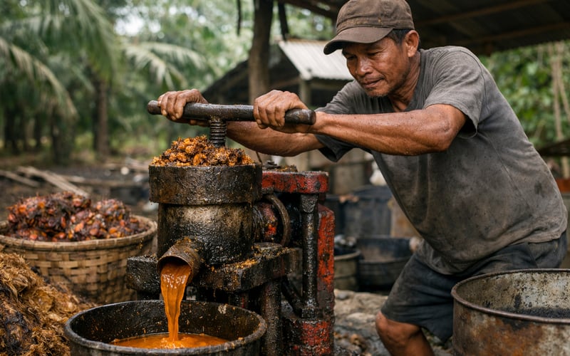 Palm Oil Slides to Two-Week Low as Exports and Energy Complex Weigh