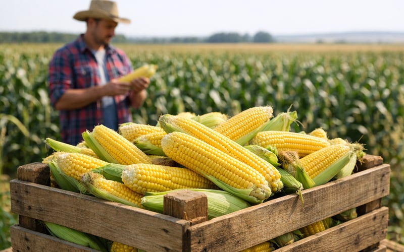 Corn Prices Edge Higher on Stable Weather in Germany and Ukraine