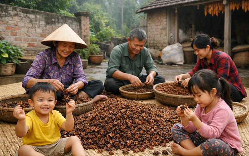 Vietnam Star Anise FOB Edges Softer as Northern Rains Slow Logistics