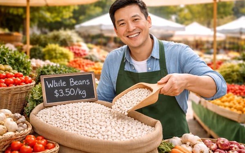 Perspectivas Estables de Exportación de Frijol Blanco desde China a Medida que la Demanda Global se Fortalece