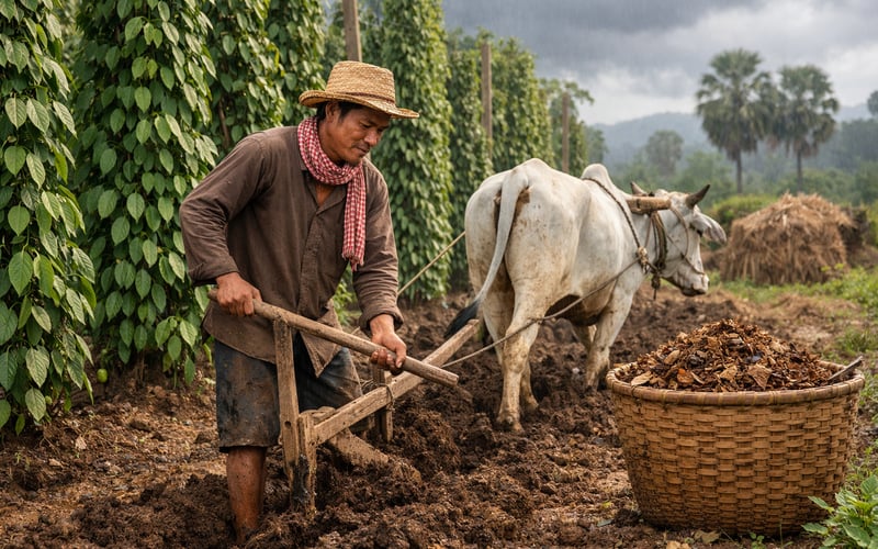 El mercado de la pimienta negra hace una pausa en los mínimos mientras los atascos del monzón y Vietnam pesan sobre los precios