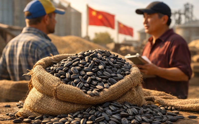 Sunflower Markets: Ukraine Softens, China Holds Firm Amid Mixed Crush Margins