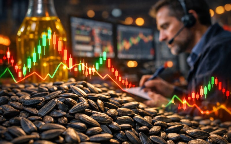 Ukraine Sunflower Prices Edge Higher on Oil Strength, Seeds Under Pressure