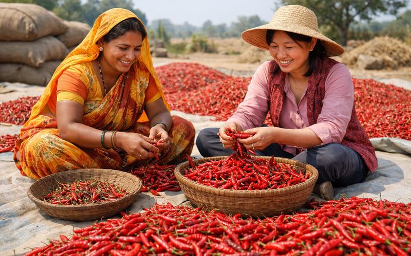 Quality scare in India–China chilli trade nudges prices and risk premiums higher