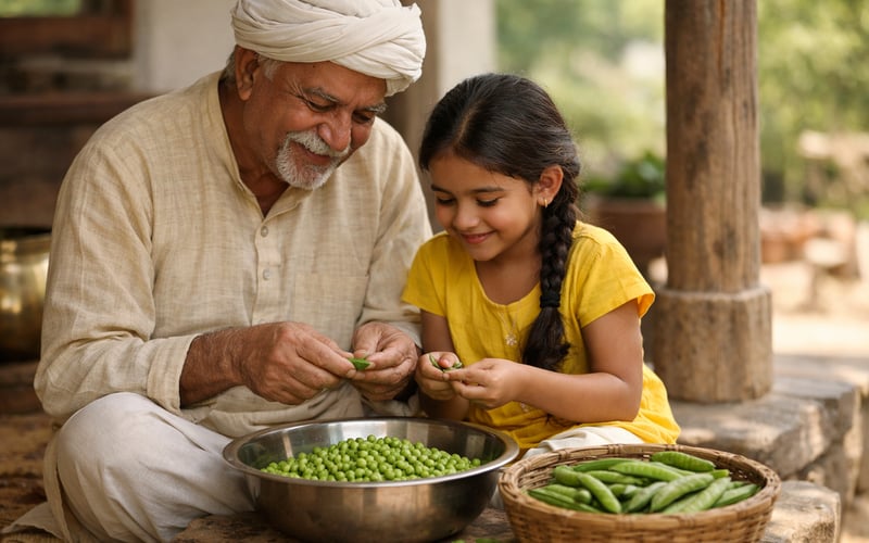 Indian Pea (Matar) Market Steady-to-Firm as Processor Demand Supports Prices