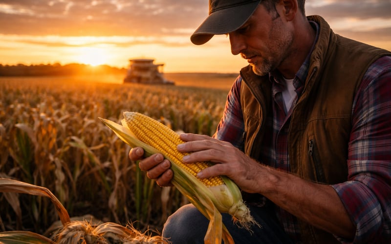 European Corn Tightens as US Harvest Stalls and Demand Shifts to the Gulf