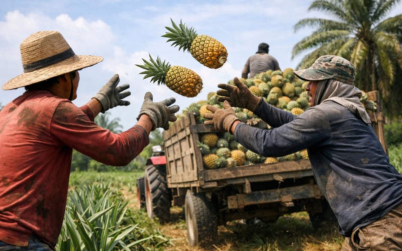 Sarawak Gold 1 financing reshapes Malaysia’s pineapple export outlook