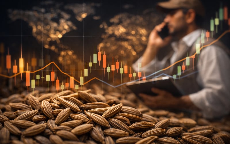 Cumin Prices Hold Firm as Export-Grade Supply Stays Tightly Controlled