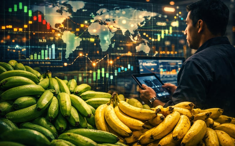 Bananas: China–Africa Zero-Tariff Shock Rewires Demand While Chips Hold Steady