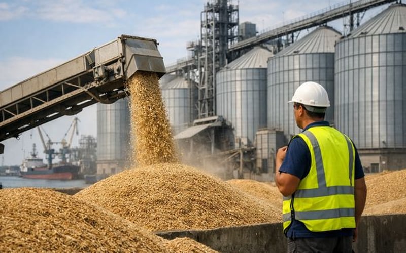 Los precios de avena forrajera ucraniana se mantienen estables en Odesa en medio de riesgos portuarios