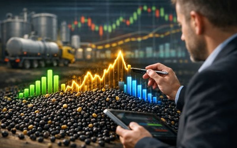 Les contrats à terme sur colza restent au-dessus de 500 €/t tandis que les primes au comptant divergent
