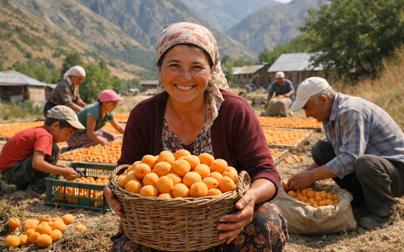 Getrocknete türkische Aprikosen: Stabile Malatya-Preise bei starker Ernte 2026