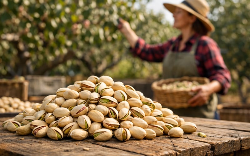 Festival Demand Keeps Pistachio Prices Firm as Global Supply Risks Build