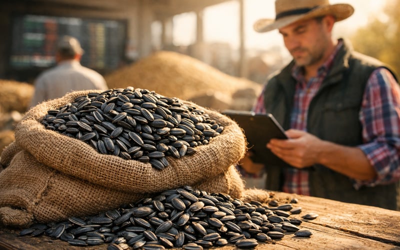 Sunflower Market Firms as SAFEX Futures and Seed Offers Edge Higher